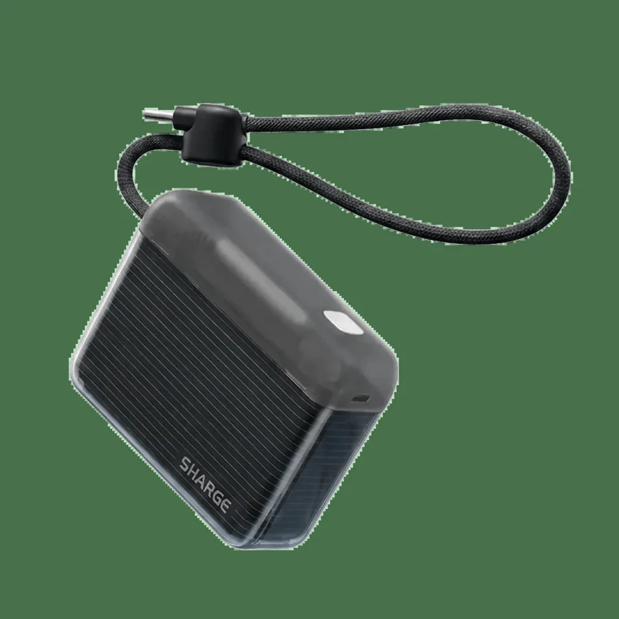 Sharge Flow 2 Power Bank (22.5W, 10K, Built-in Cable)