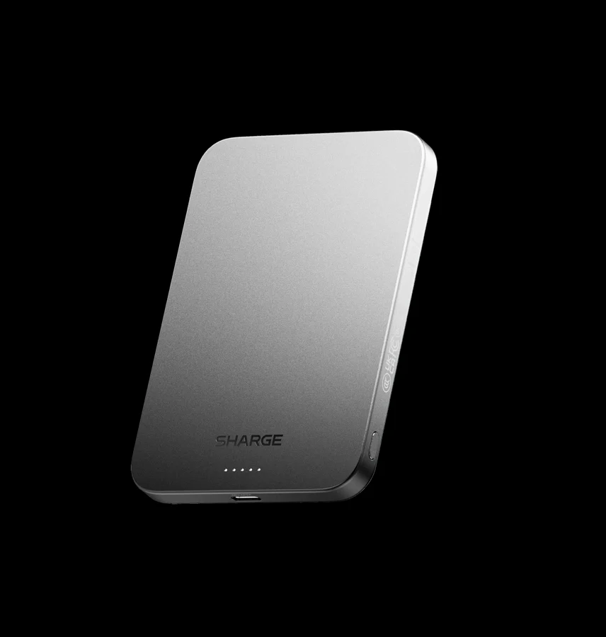 Sharge AeroMag 5K Power Bank (20W, 5K, Qi2 15W, 0.33" Ultra-thin)
