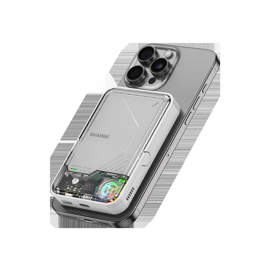 Sharge ICEMAG 2 Power Bank (Qi2, 30W, 10K, Active Cooling)